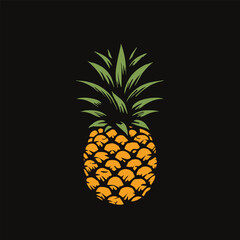 Pineapple Icon Logo Design