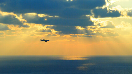 Tel-Aviv. Mediterranean sea