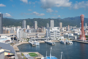港町、神戸の風景、神戸港