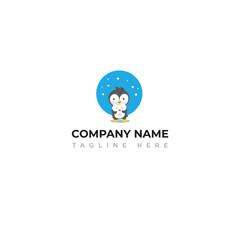 Pinguin Dental vector logo perfect for Dentisry, Medical industry