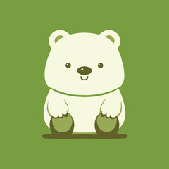 Obraz na płótnie Canvas Bear Logo Vector