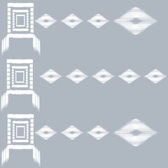 Ethnic patterns, gray or indigo backgrounds, white stripes, Indian or abstract patterns Mexican American Style background design wallpaper illustration cloth clothing carpet textile batik embroidery