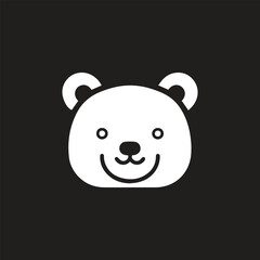 Baby Bear Logo Icon Design