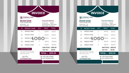 template for business, INVOICE design Template for your Business.