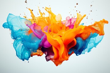 Splash colors background