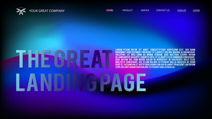 modern abstract background with blend of color gradations for website or other.