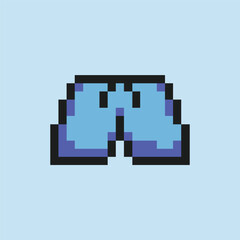 this is Costume icon in pixel art with simple color with blue background this item good for presentations,stickers, icons, t shirt design,game asset,logo and your project.