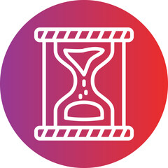 Vector Design Sand Clock Icon Style