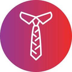 Vector Design Tie Icon Style