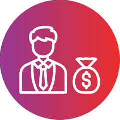 Vector Design Investors Icon Style