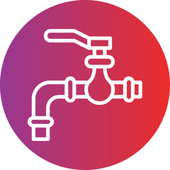 Vector Design Valve Icon Style