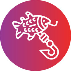 Vector Design Fishing Lure Icon Style