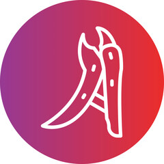 Vector Design Locking Pliers Icon Style