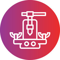Vector Design Flaring Tool Icon Style