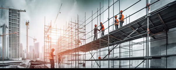 building construction background 