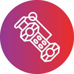 Vector Design Flash Bang Icon Style