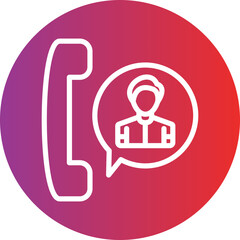 Vector Design Contacting Candidates Icon Style