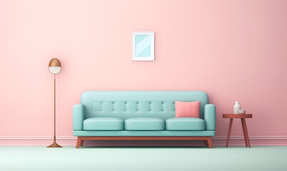 Modern Sofa in Living Room