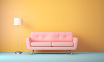 Modern Sofa in Living Room