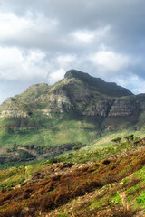 Fototapeta na wymiar Cape Town, Table Mountain landscape, South Africa