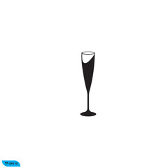Icon vector graphic of Glass