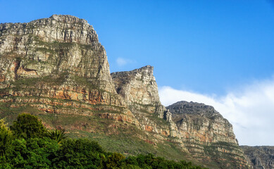 Images of the twelve apostles, Cape Town, South Africa