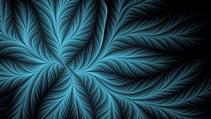 abstract plant background, fractal illustration for creative design