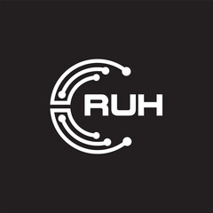 XZA letter technology logo design on black background. XZA creative initials letter IT logo concept. XZA setting shape design
