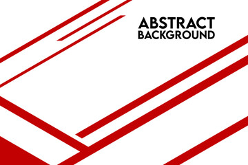 Obraz premium Red and white abstract background