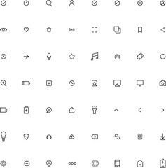 Interface icon pack