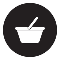 shopping bag icon vector