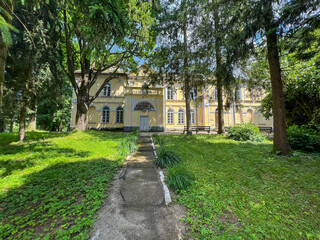 Abandoned old Sheptytskih villa in the wwest part of Ukraine