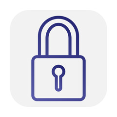 Lock Modern icon