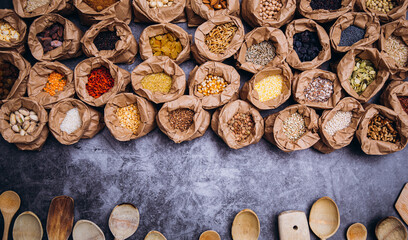 close up of a pile of dried fruits