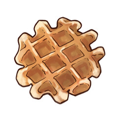 プレーンワッフル