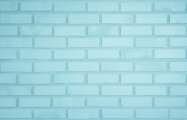 Detail of modern blue brick wall background photo. Blue light brick wall texture background for...