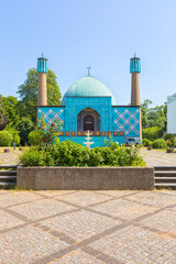 Imam Ali Mosque, aka Blue Mosque, at Hamburg, Germany