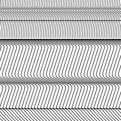 Wavy lines with relief deformation form a patterned background