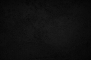 Black concrete wall background. Grunge board texture, scratched and dirty. Urban floor, abstract design element. Vintage, retro decor.