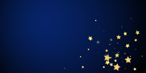 Magic stars vector overlay.  Gold stars scattered