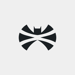 Obraz premium Letter X Bat Logo Design
