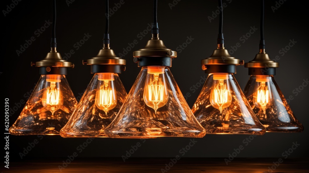 Poster lamp with simple yet elegant design, pendant light and beautiful feature wall decorations.