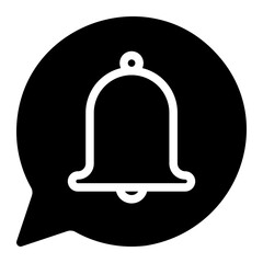 chat box glyph icon