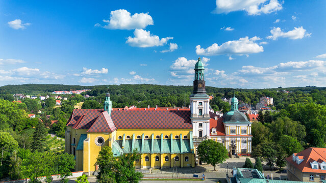 Sanctuary of St. Hedwig of Silesia in Trzebnica, Poland.