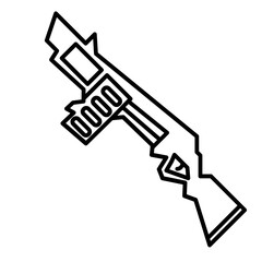 Obraz premium gun