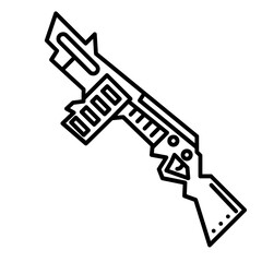 Obraz premium gun