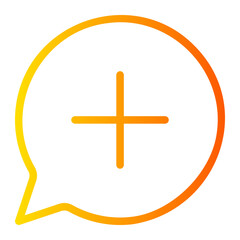 new message gradient icon