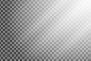 transparent sun shine. sparkling light, beam