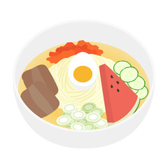 冷麺のイラスト
