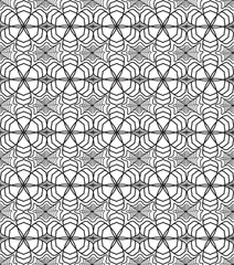 Vector Pattern with flowers, Simple flower pattern background that you can use in any design as background, coloring page, packaging, etc.